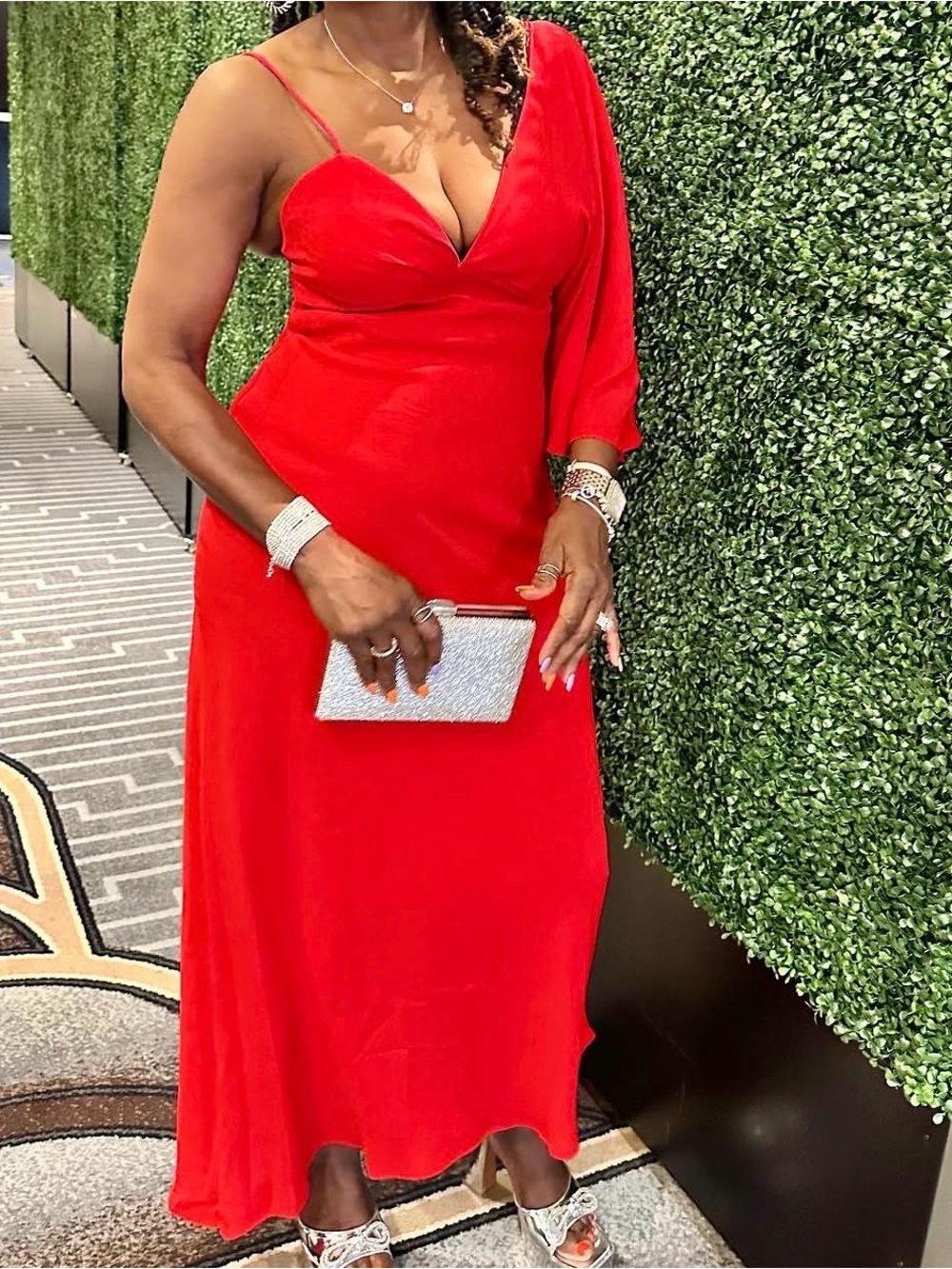 Zara One-Shoulder Dress